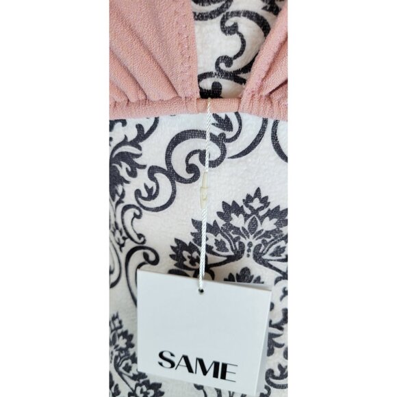 COPY - SAME LOS ANGELES BIKINY WOMENS Triangle Top Rossete SZ M  Faux Suede Pink - Picture 5 of 7